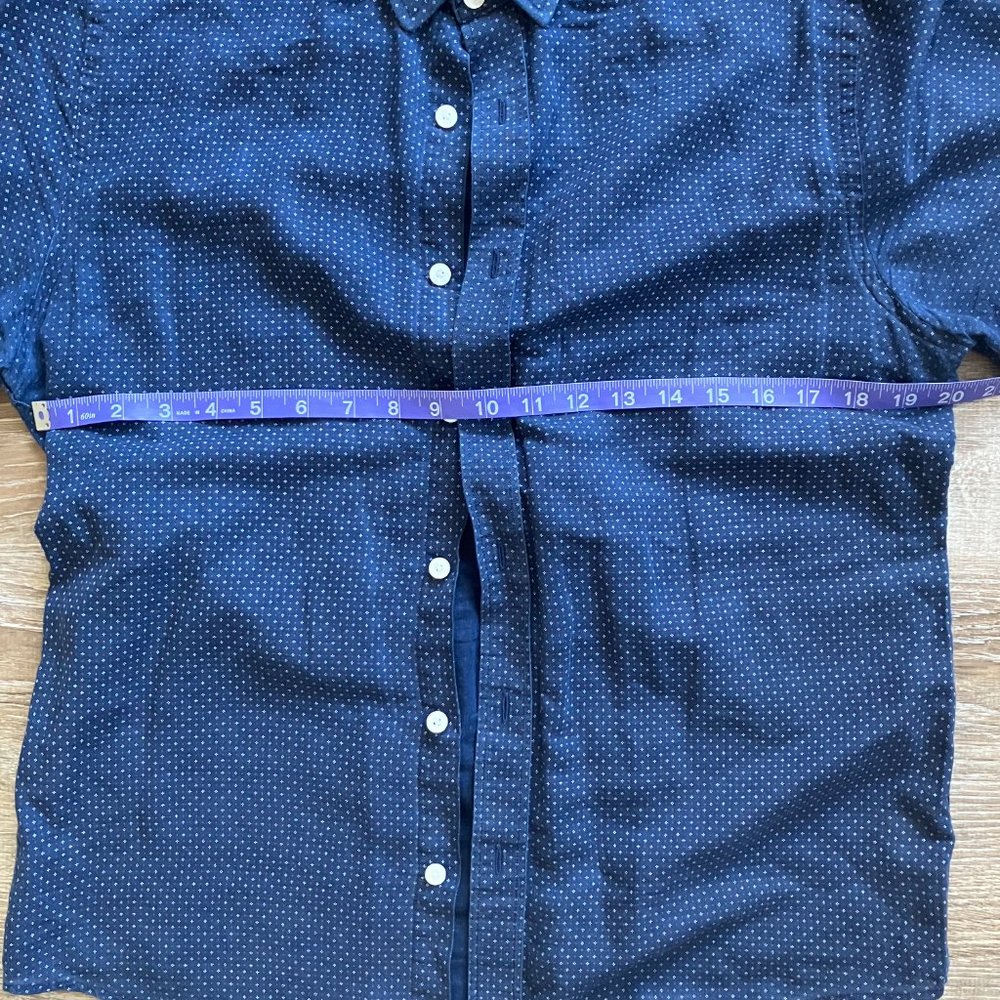Blue Button Up - image 4